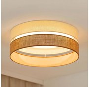 Brilagi - Lampă LED dimabilă ROYAL YUTE LED/24W/230V bej/crem + DO