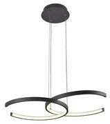 Lustră LED dimabilă pe cablu LED/50W/230V 3000-6500K + telecomandă