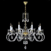 Candelabru cu 8 brate LUX design modern, Cristal Bohemia Exclusive Miracle