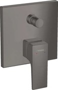 Baterie cada/dus incastrata, Hansgrohe Metropol, negru periat, 32545340