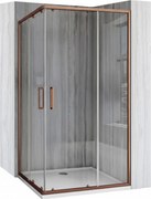 Cabina de dus Rea City 80x100 Brush Copper