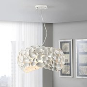 Lustra moderna design elegant 47cm Narisa alba SV-266290