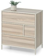 Comodă Soren Kom (bej cenușiu + crem). Promo -45%. 1110775