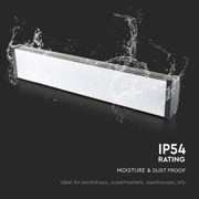 Corp de iluminat LED industrial High Bay LED/100W/230V 6500K IP65
