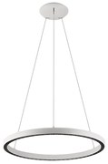 Lustra LED design circular, Diametru 62,8cm, RIUMAR alb, MA-8672