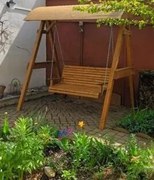 Balansoar din lemn 2 locuri GreenView