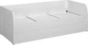Pat 2S, 90x200 alb, ERODIN