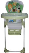 Scaun de masa pentru copii si bebe Baby Care™ reglabil in 3 trepte,pliabil, centura de siguranta, sezut comfortabil, masuta detasabila, functie