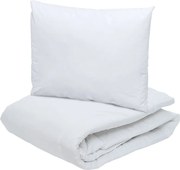 Pilota de vara matlasata 140x200 cm cu perna 70x90 cm ECONOMY PEACH, albă