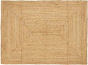 vidaXL Covor de zonă Bej 120 x 170 cm Iută