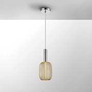 Pendul LED design modern Micron crom/auriu SV-413503