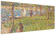 Tablou - Georges Seurat, Study for "La Grande Jatte", reproducere (120x50 cm)