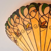 Endon 70706 - Plafonieră Tiffany JAMELIA, 2xE27/60W/230V, Ø 50 cm