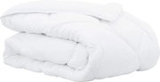 vidaXL Duvet de iarnă Alb 240 x 222 x 5 cm Poliester