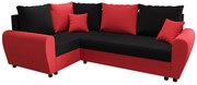Colțar Fleur Plus (Roșu + Negru) (S). 1057095