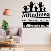 Sticker perete Atitudinea