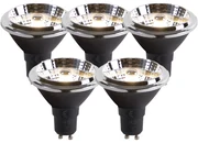 Set de 5 becuri LED GU10 dim to warm AR70 6W 2000K-3000K