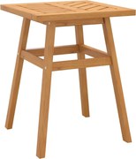 vidaXL Masă laterală, 45x45x60 cm, lemn masiv de acacia