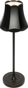 Lampă de masă retro neagră reîncărcabilă IP44 - Granny
