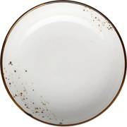 Mäser Farfurie adâncă Pintar Alb maro puncte 21 cm