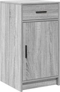vidaXL Bufet cu sertar Gri Sonoma 40 x 40.5 x 75 cm Lemn compozit
