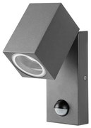 Aplica de exterior cu senzor de miscare IP44 GORAN gri inchis