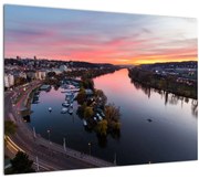 Tablou cu Praga nocturnă (70x50 cm), în 40 de alte dimensiuni noi