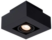 Lucide 09119/06/30 - Lampă de masă LED XIRAX 1xGU10/5W/230V negru