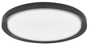 Plafoniera LED moderna design slim 46cm TROY negru NVL-9053592