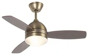 Ventilator de tavan bronz 96cm cu telecomandă - Rotar