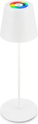 Briloner 7510016 - Lampă de birou LED RGBW CALIDA, reglabilă, 2,5W/5V IP44 1200 mAh, albă