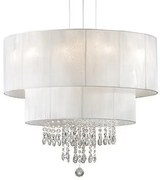 Lustra cristal Venezian diam.71cm OPERA SP6 BIANCO 068299