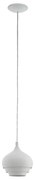 Eglo 97212 - Pendul CAMBORNE, cu cablu, 1xE27/60W/230V, alb, diametru 190 mm