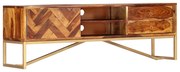 vidaXL Comodă TV, 140x30x45 cm, lemn masiv de acacia