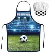 Fotbal Stadium set de șorț de copii cu 2 piese