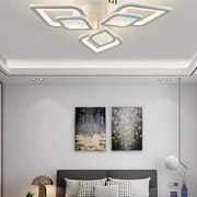 Lustra LED Cu Telecomanda, Elit's, EsnM408-3, 75W, Alb