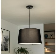 Brilagi - Lustră LED suspendată pe cablu CERIA 1xE27/40W/230V Ø 45 cm neagră