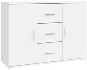 Servanta, alb, 91x29,5x65 cm, lemn prelucrat