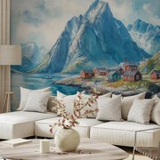 Fototapet - Sat norvegian (147x102 cm)
