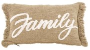 Pernă decorativă 50x30 cm Cotton Slub Family - Tiseco Home Studio