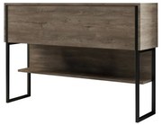 Comodă Luxe Walnut and Black