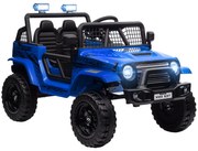 AIYAPLAY Mașină Offroad pentru Copii 3-6 Ani 12V cu Telecomandă Albastru | Aosom Romania