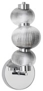 Aplica de perete LED design modern Leda crom