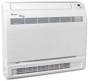 Aparat de aer conditionat inverter pentru podea Gree GEH09AA-K6DNA1F, 9000 BTU, 17 m²,  A++/A+, Wi-Fi, R-32, Alb
