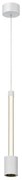 Lustra suspendata LED design minimalist FUGAZ alb MA-8946