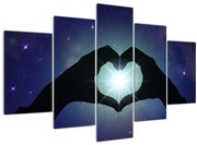 Tablou - Dragoste simbolică (150x105 cm)