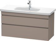 Duravit DuraStyle dulap 113x44.8x61 cm sub chiuveta pe perete gri DS649504343