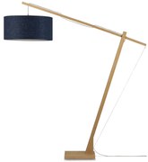Lampadar eco din bambus Montblanc 6030 natur/ blue denim