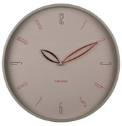 Karlsson 6012WG design ceas de perete bej, diametru 40 cm