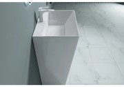 Lavoar freestanding din compozit Rune Hel 60 cm